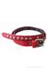 Cosmo Women Casual Multicolor Artificial Leather Belt(rb-red-blk)